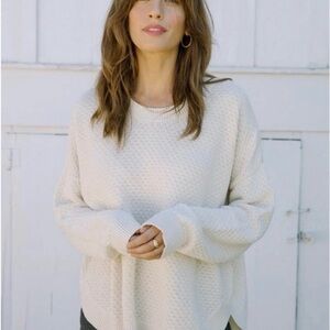Tradlands Jude Pullover Sweater in Birch XS